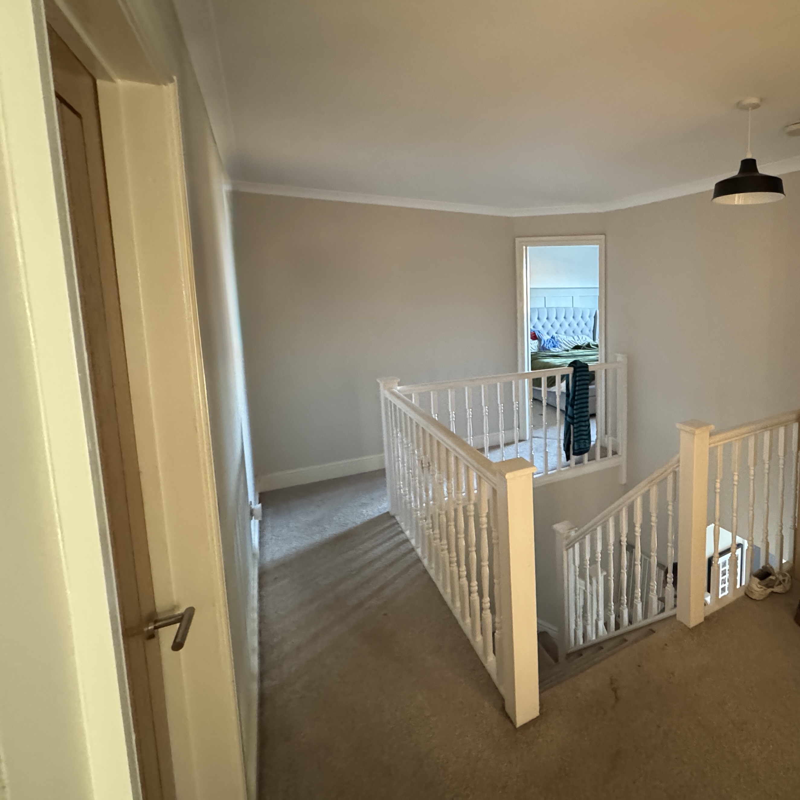 Wooden cabinets refinished with protective paint
